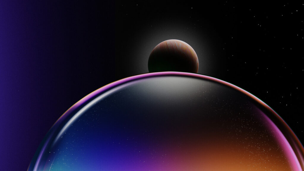 Galaxy Screensaver Animation